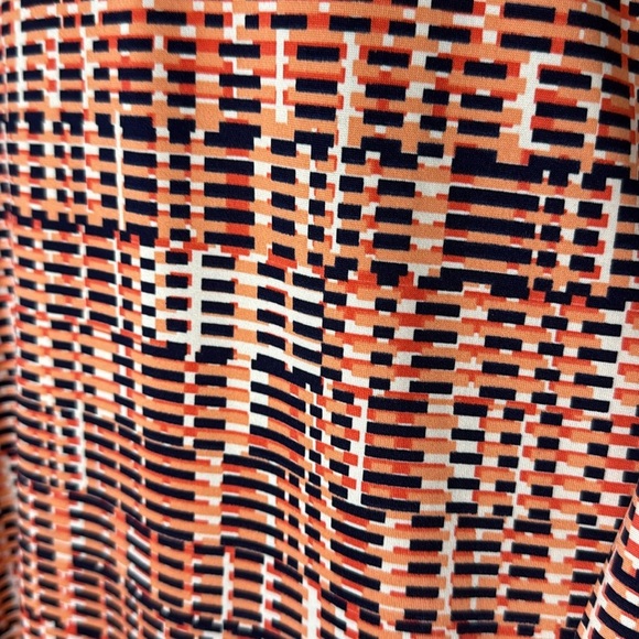 NY Collection Women’s Petite Medium Geometric Print Stretch Maxi Skirt - Picture 5 of 8